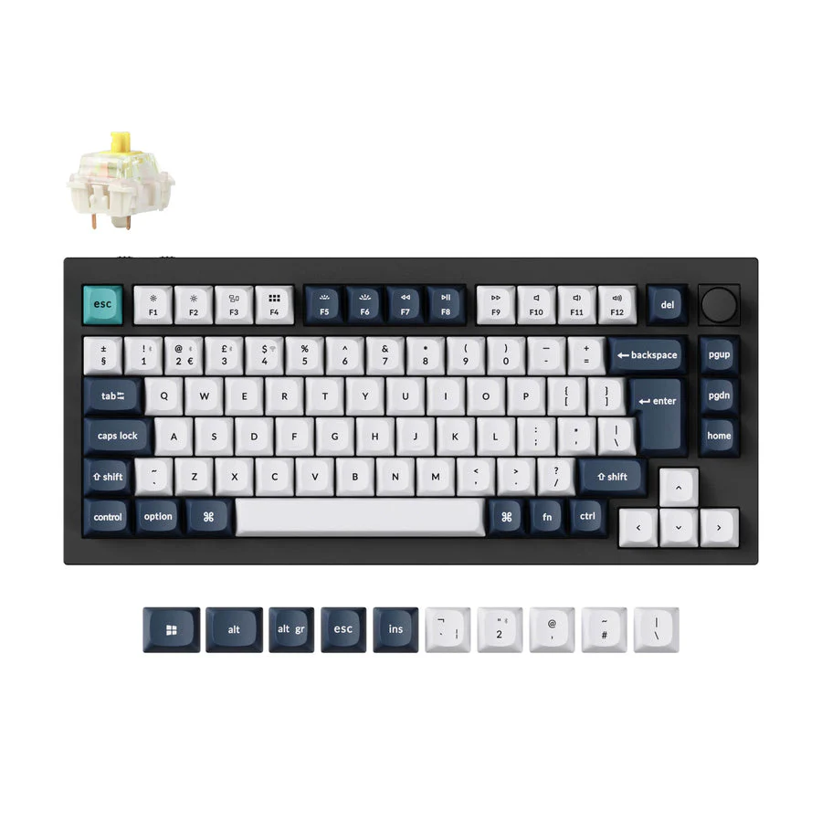 Keychron Q1 Max QMK/VIA Wireless Custom Mechanical Keyboard ISO Layout Collection - Image 6