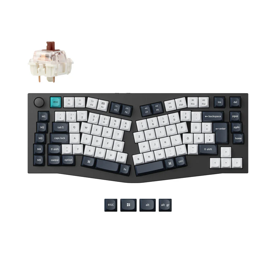 Keychron Q10 Max (Alice Layout) QMK Custom Mechanical Keyboard ISO Layout Collection - Image 2