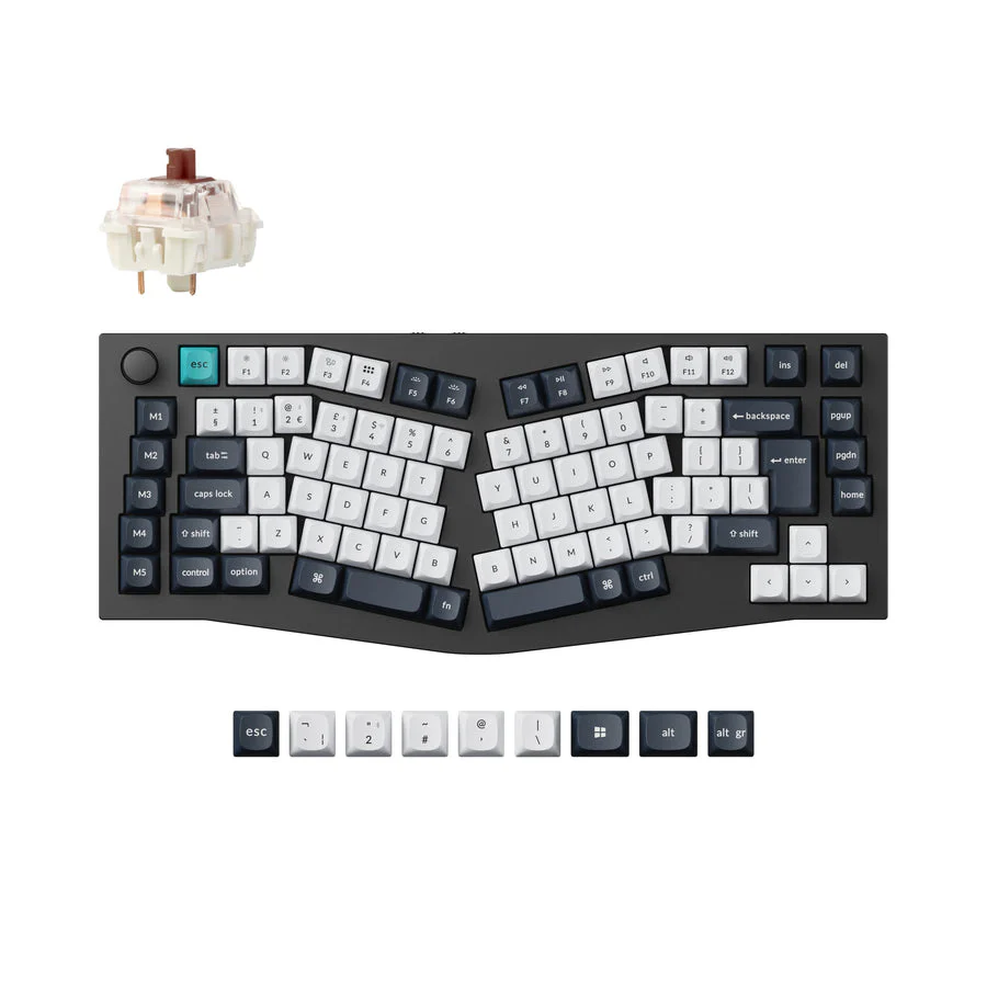 Keychron Q10 Max (Alice Layout) QMK Custom Mechanical Keyboard ISO Layout Collection - Image 5