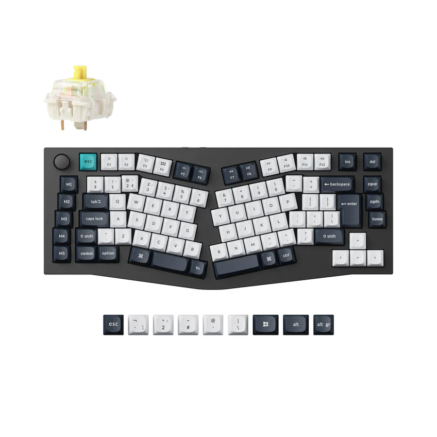 Keychron Q10 Max (Alice Layout) QMK Custom Mechanical Keyboard ISO Layout Collection - Image 6