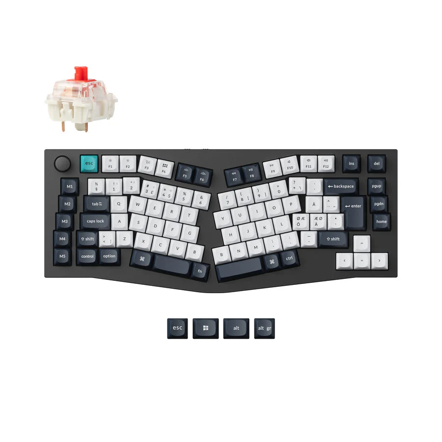 Keychron Q10 Max (Alice Layout) QMK Custom Mechanical Keyboard ISO Layout Collection - Image 7