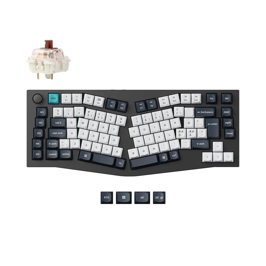 Keychron Q10 Max (Alice Layout) QMK Custom Mechanical Keyboard ISO Layout Collection - Image 8