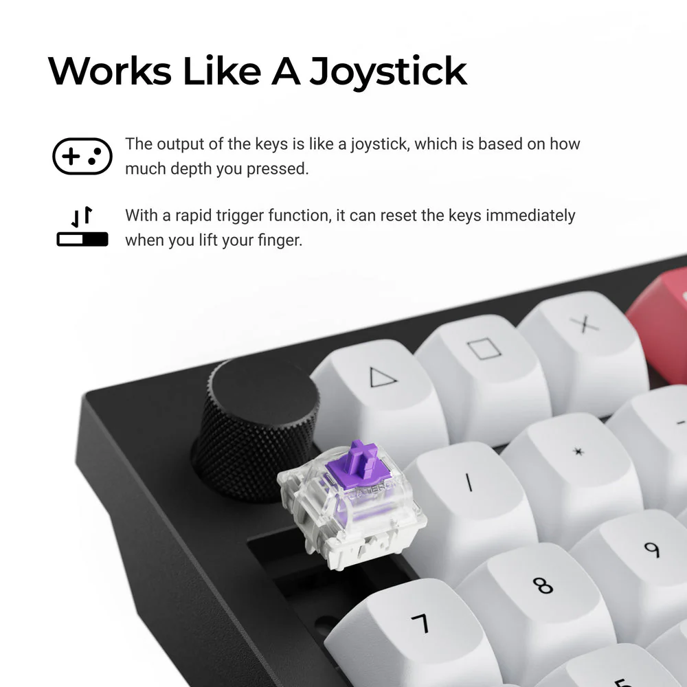 Keychron Q12 HE QMK Wireless Custom Keyboard (US ANSI Layout) - Image 3