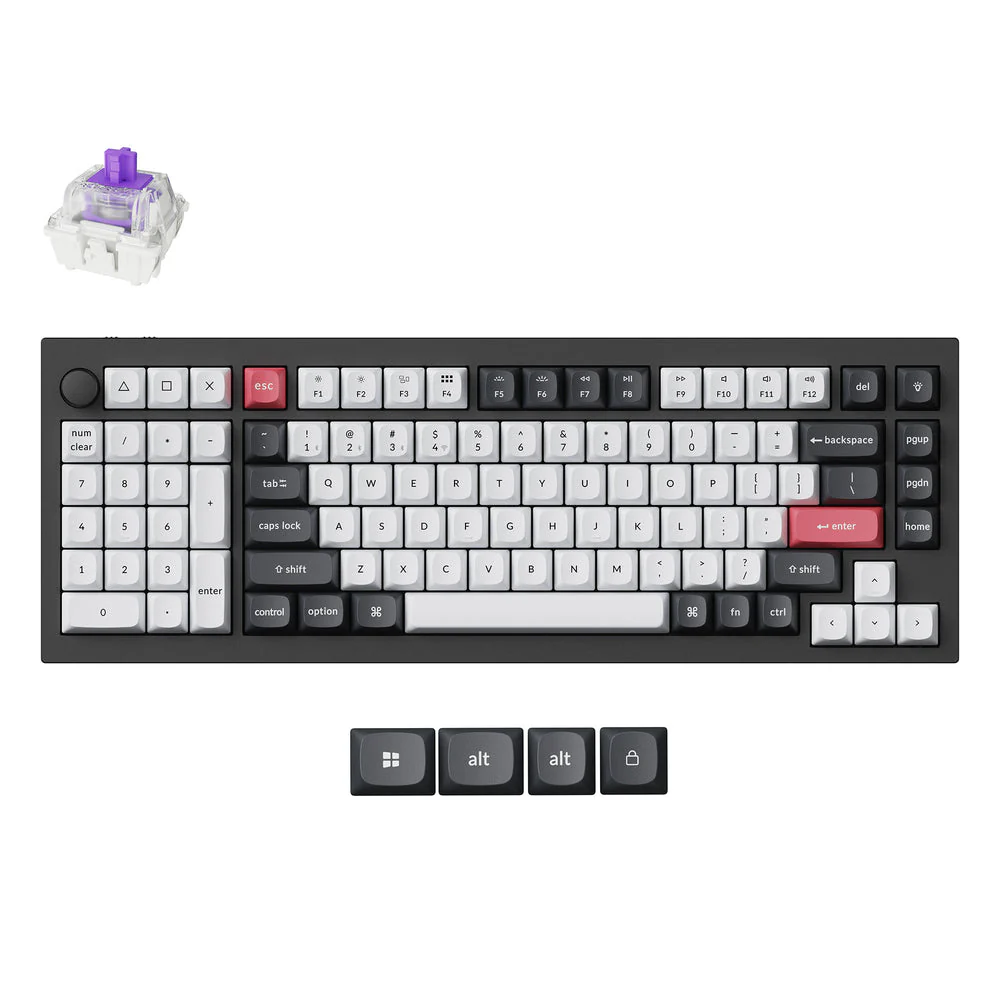 Keychron Q12 HE QMK Wireless Custom Keyboard (US ANSI Layout) - Image 8