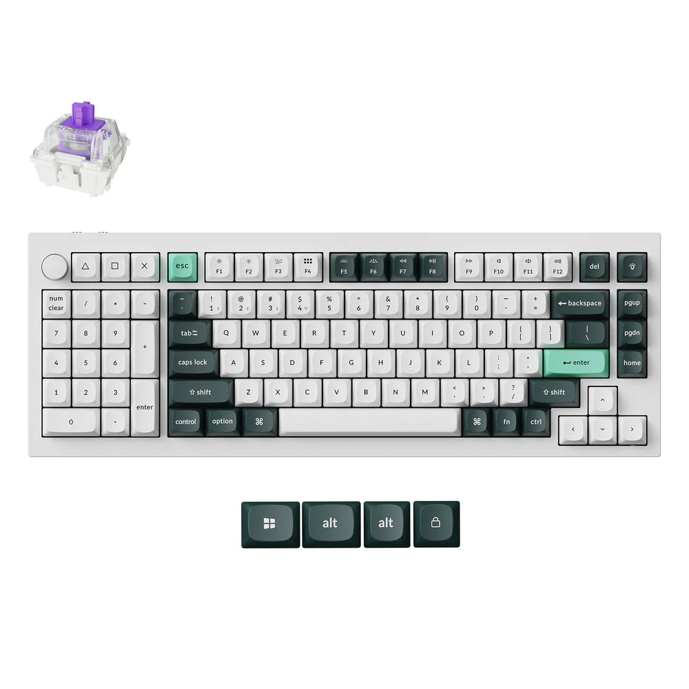 Keychron Q12 HE QMK Wireless Custom Keyboard (US ANSI Layout) - Image 9
