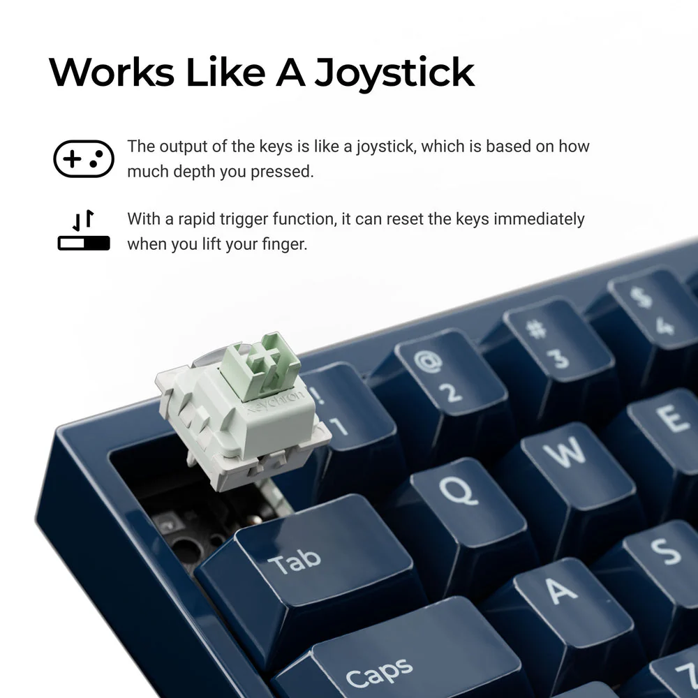 Keychron Q16 HE 8K Wired Magnetic Switch Keyboard (US ANSI Layout) - Image 3