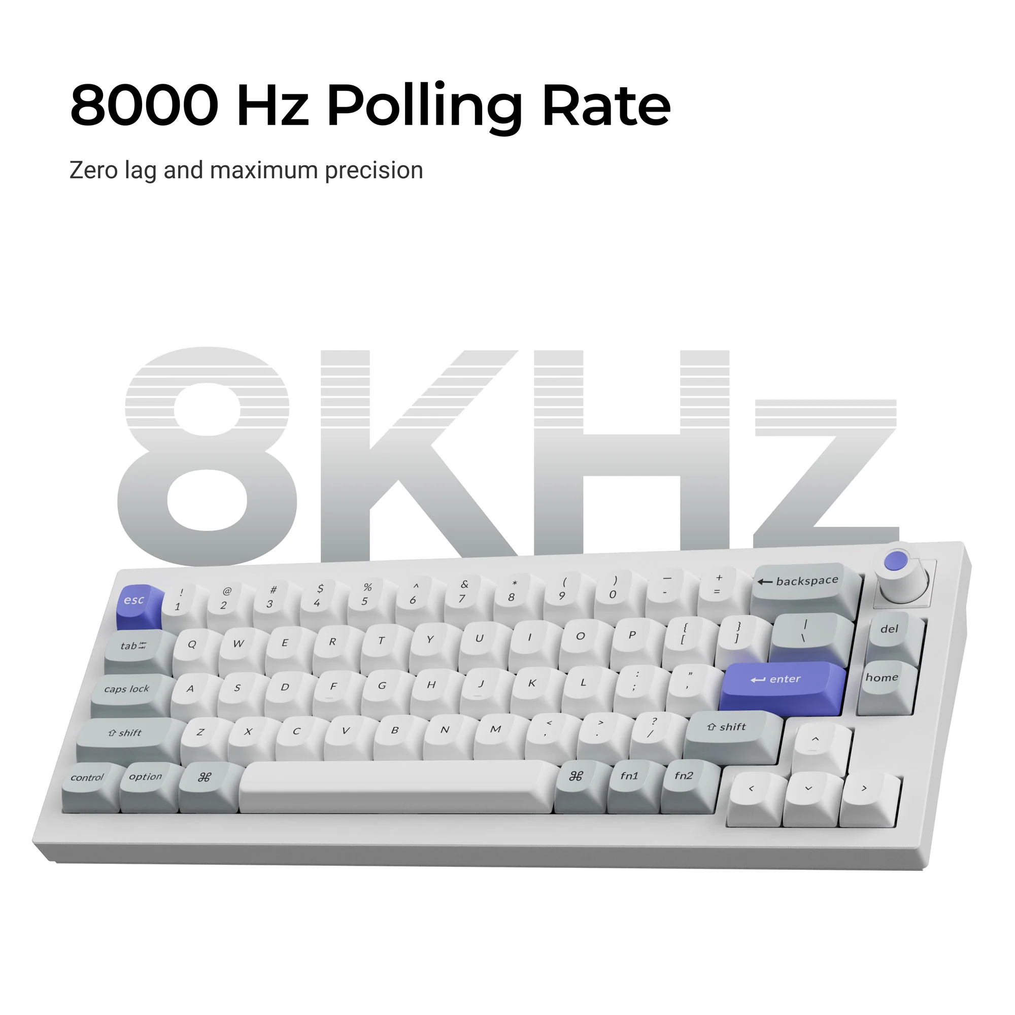 Keychron Q2 HE 8K Wired Magnetic Switch Keyboard (US ANSI Layout) - Image 5