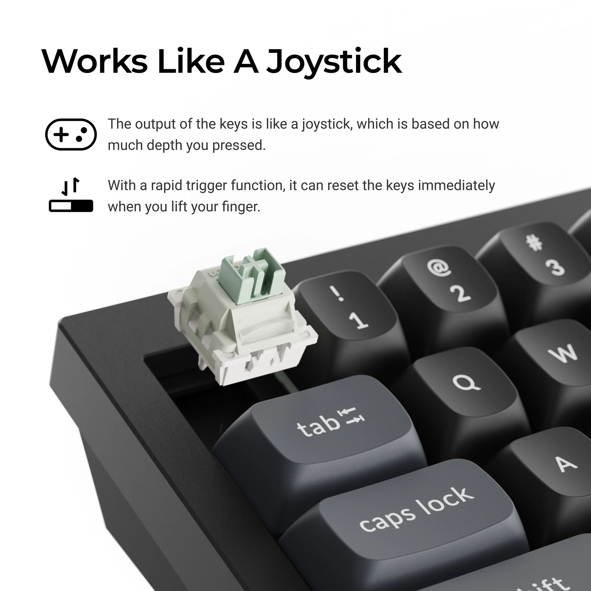 Keychron Q2 HE 8K Wired Magnetic Switch Keyboard (US ANSI Layout) - Image 6