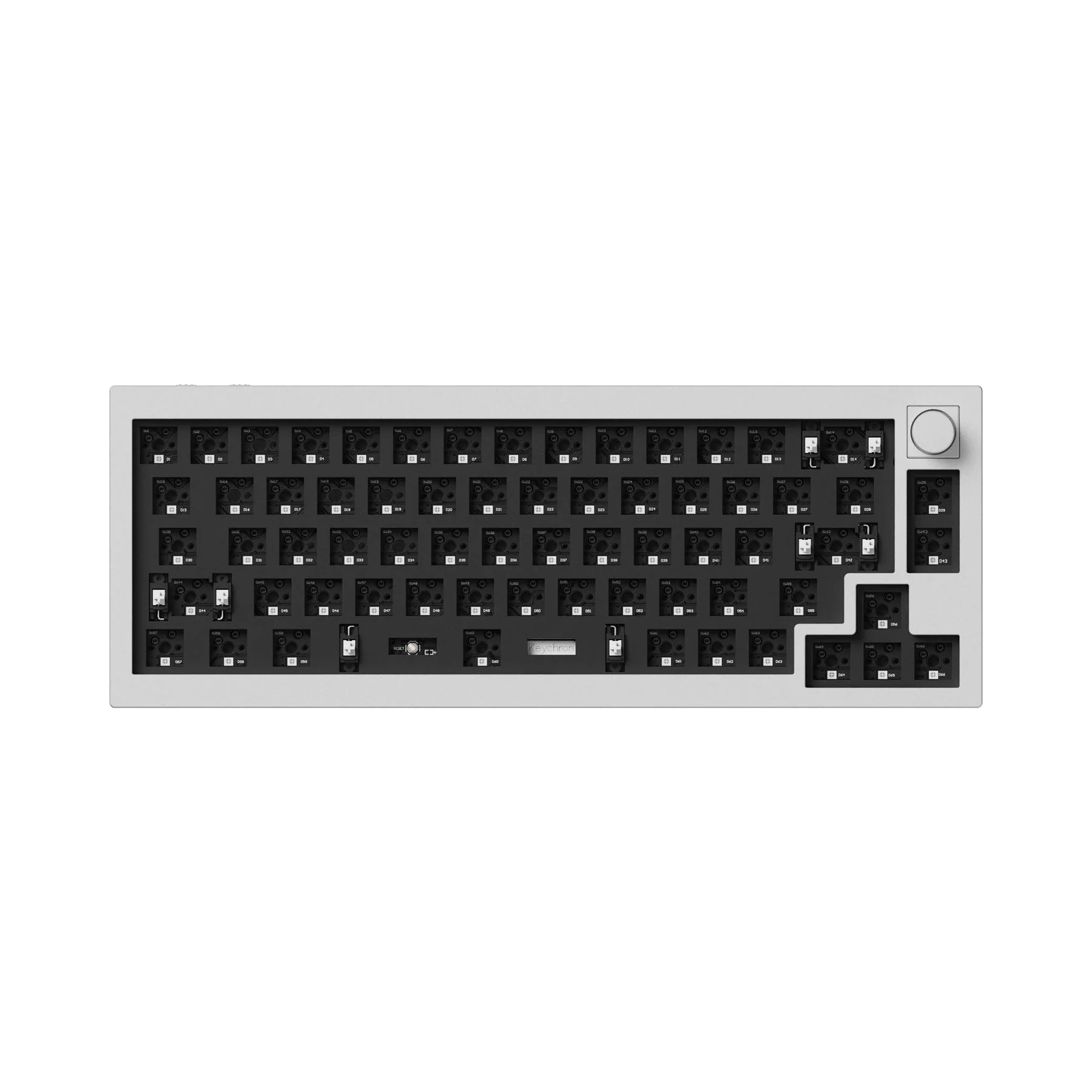 Keychron Q2 Pro QMK/VIA Wireless Custom Mechanical Keyboard (US ANSI Layout) - Image 12