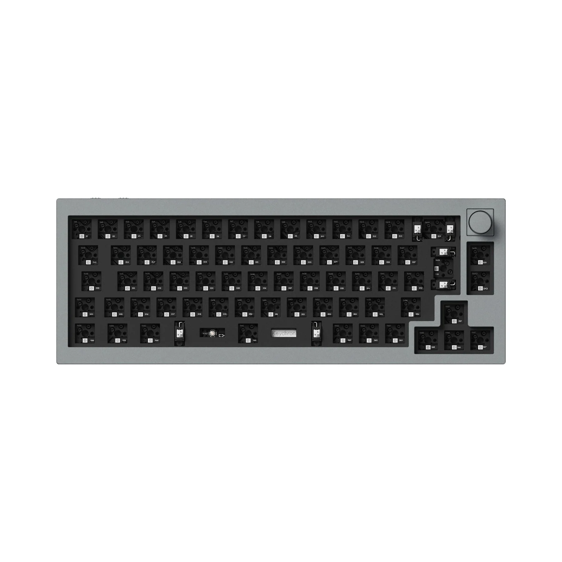 Keychron Q2 Pro QMK/VIA Wireless Custom Mechanical Keyboard (US ANSI Layout) - Image 14