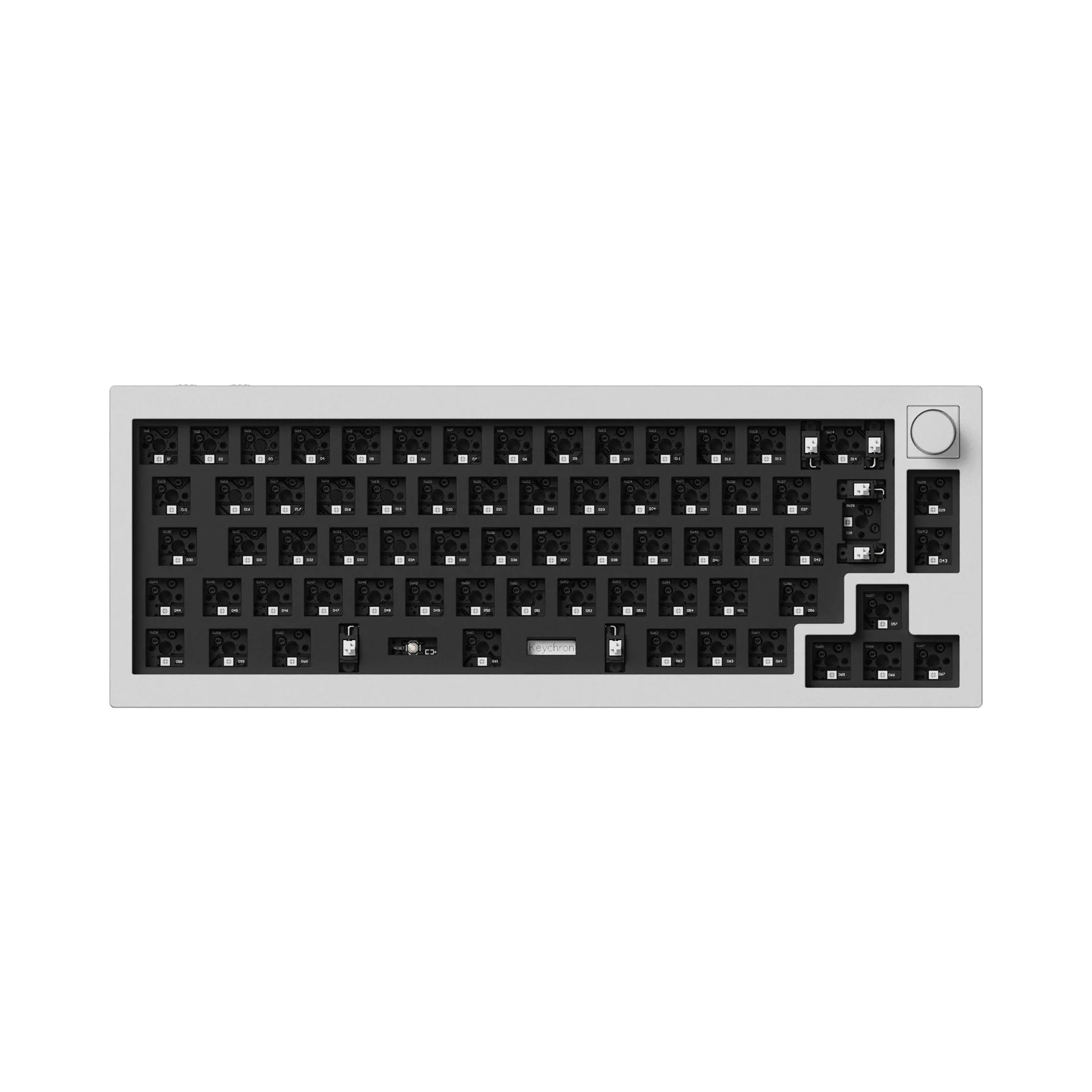 Keychron Q2 Pro QMK/VIA Wireless Custom Mechanical Keyboard (US ANSI Layout) - Image 15