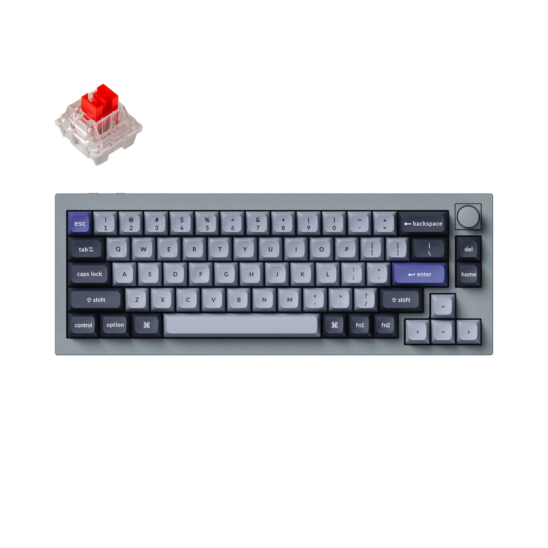 Keychron Q2 Pro QMK/VIA Wireless Custom Mechanical Keyboard (US ANSI Layout) - Image 4