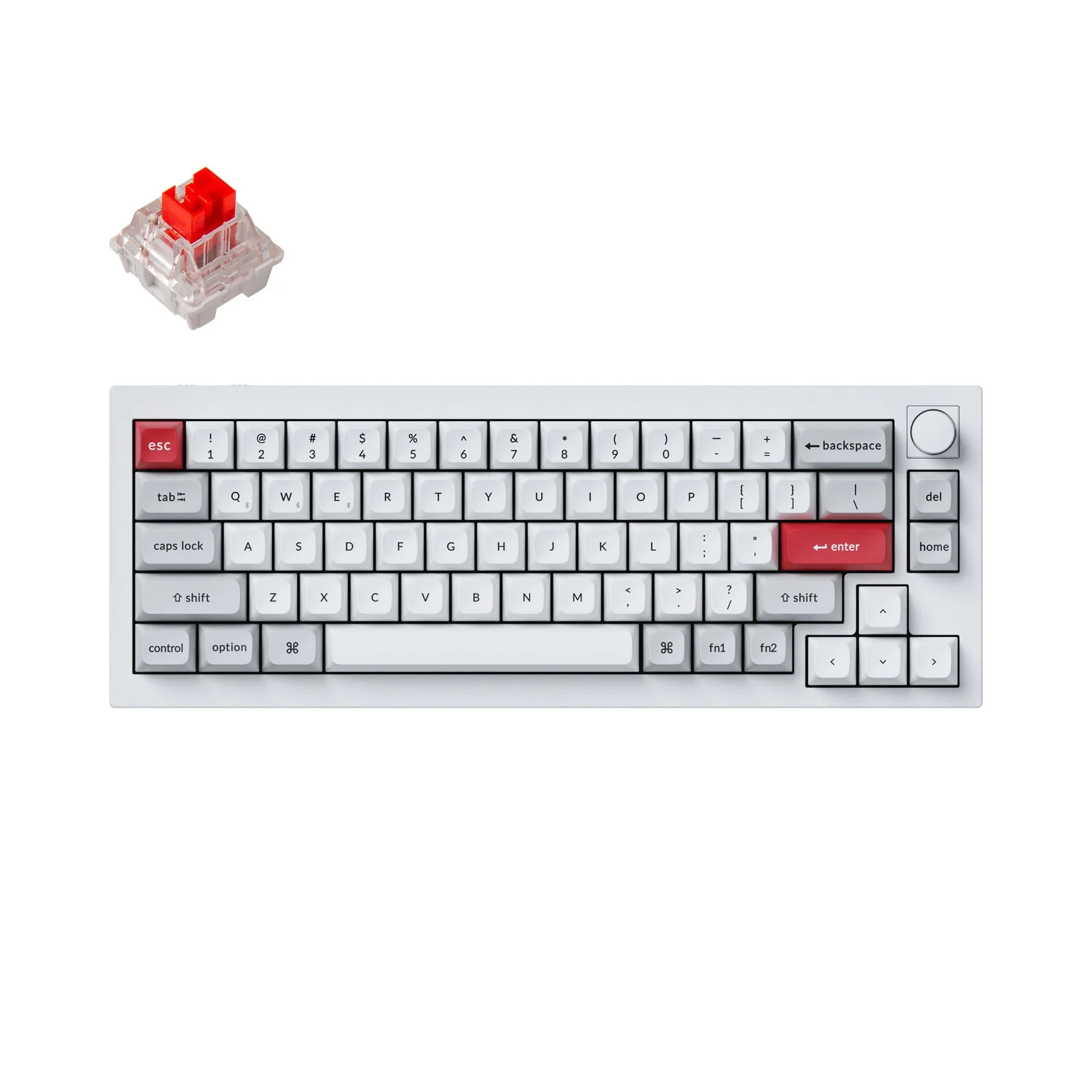Keychron Q2 Pro QMK/VIA Wireless Custom Mechanical Keyboard (US ANSI Layout) - Image 7