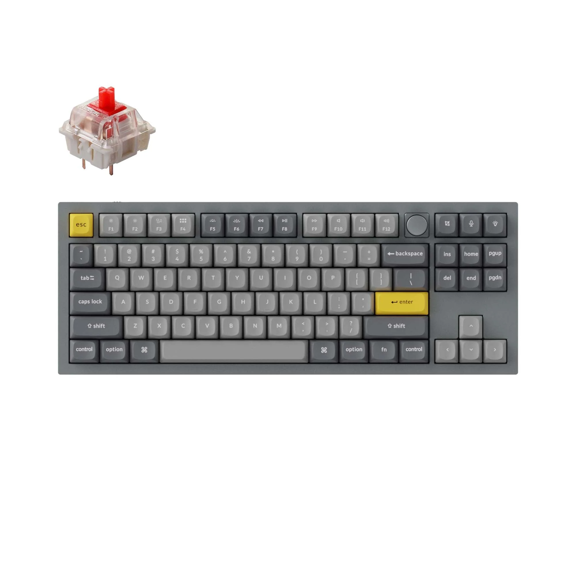 Keychron Q3 QMK Custom Mechanical Keyboard (US ANSI Layout) - Image 16