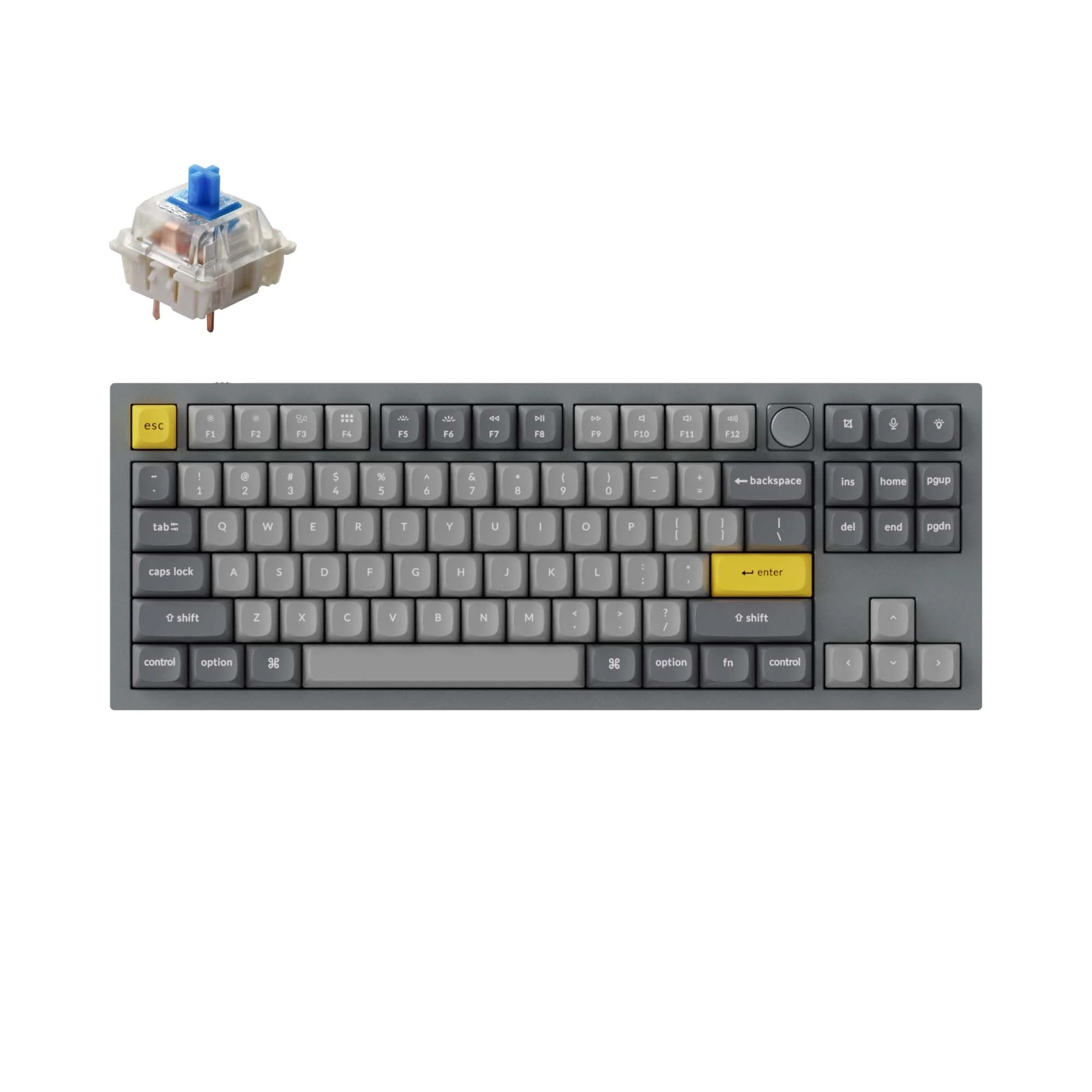 Keychron Q3 QMK Custom Mechanical Keyboard (US ANSI Layout) - Image 17