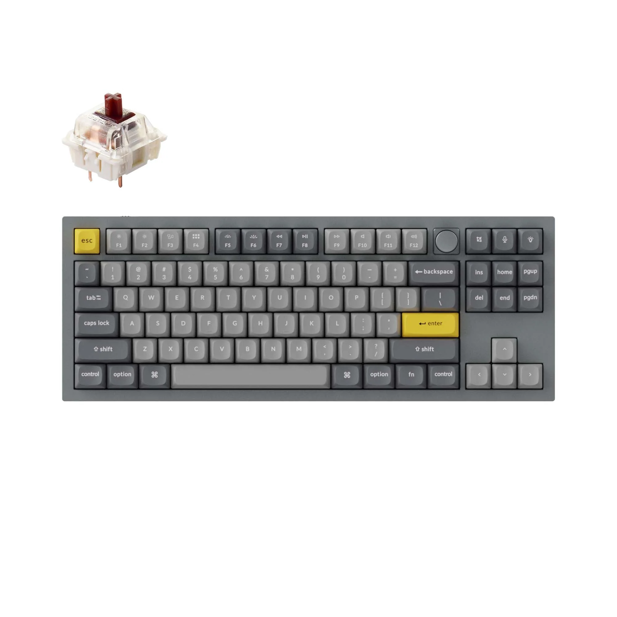 Keychron Q3 QMK Custom Mechanical Keyboard (US ANSI Layout) - Image 18