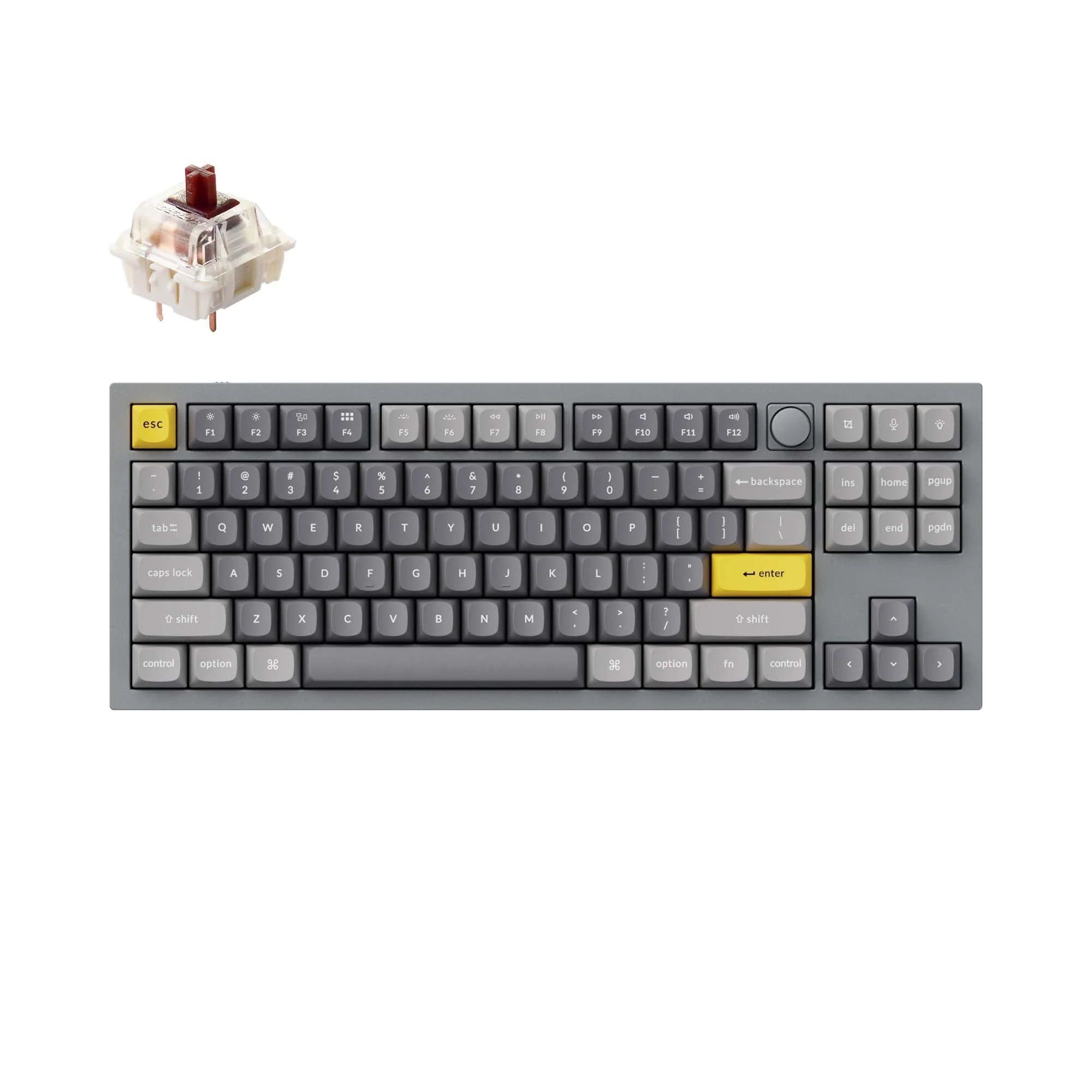 Keychron Q3 QMK Custom Mechanical Keyboard (US ANSI Layout) - Image 36