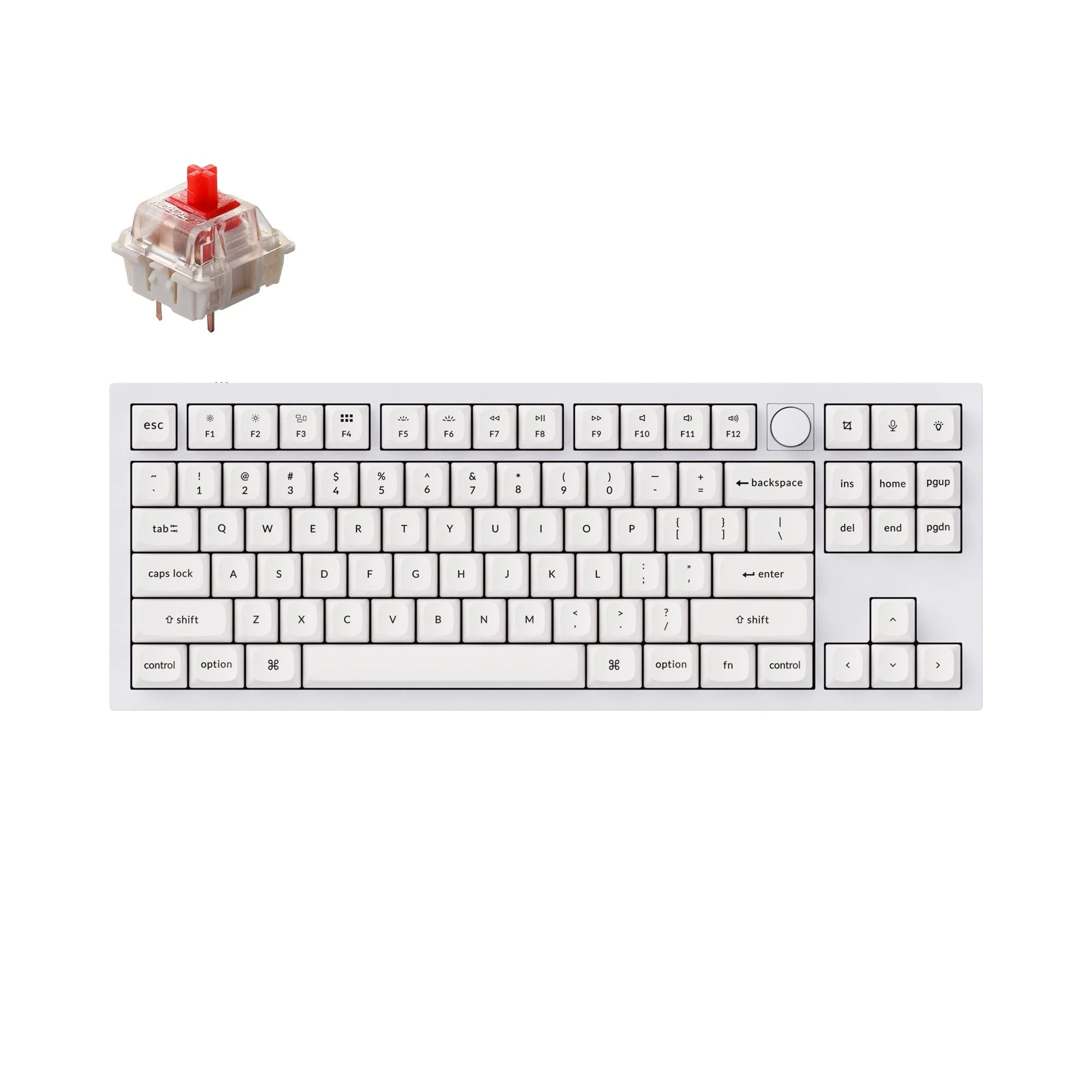 Keychron Q3 QMK Custom Mechanical Keyboard (US ANSI Layout) - Image 43