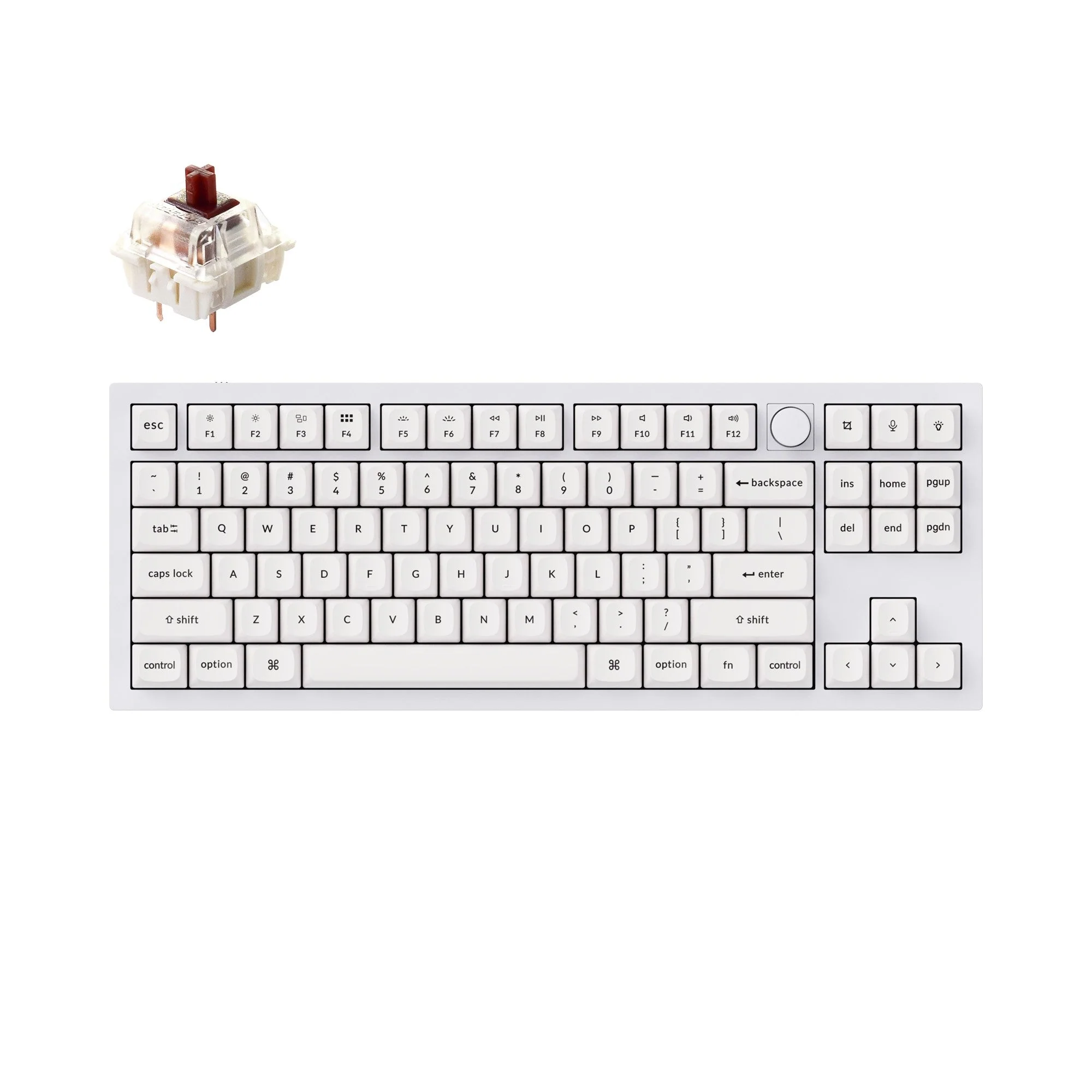 Keychron Q3 QMK Custom Mechanical Keyboard (US ANSI Layout) - Image 45
