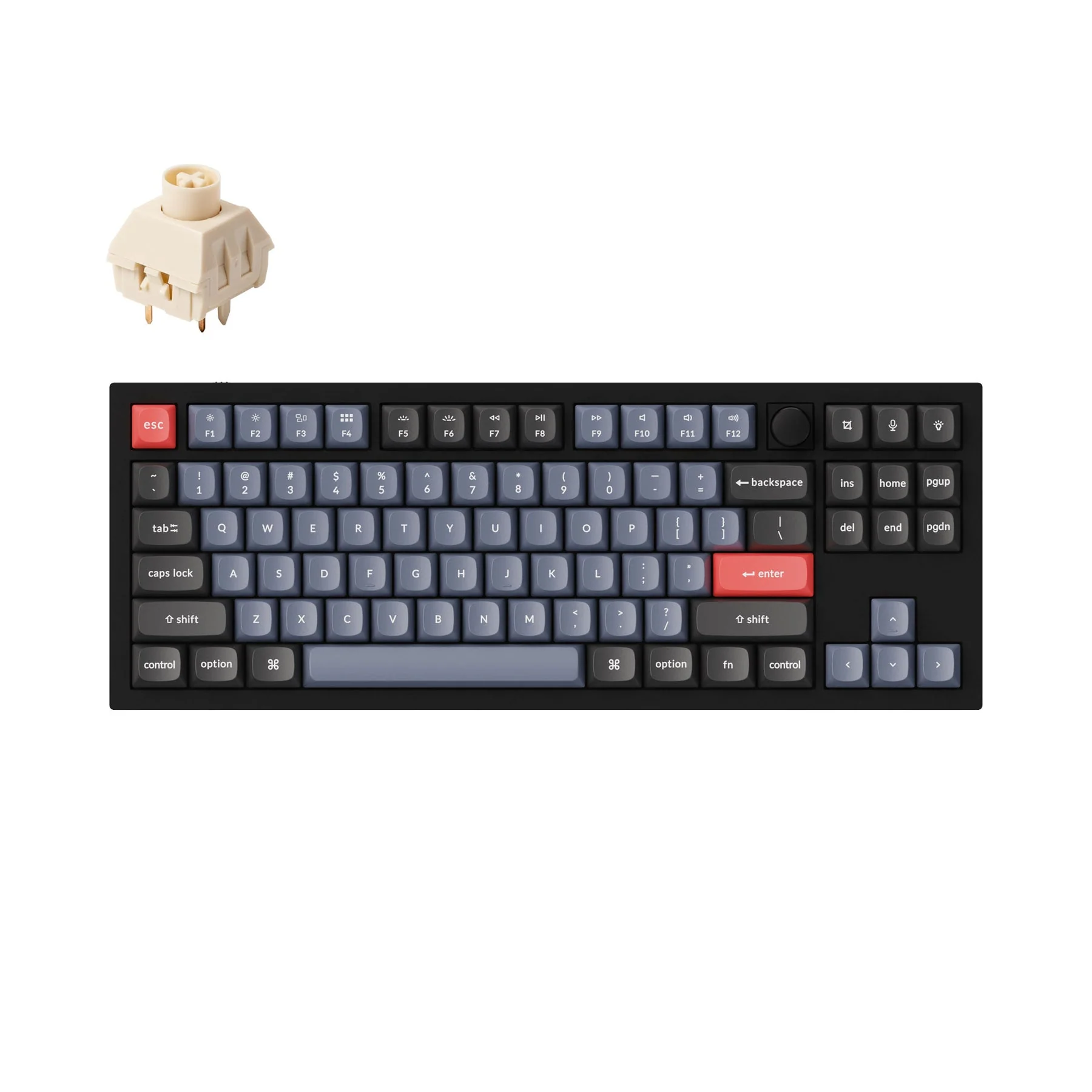 Keychron Q3 QMK Custom Mechanical Keyboard (US ANSI Layout) - Image 58