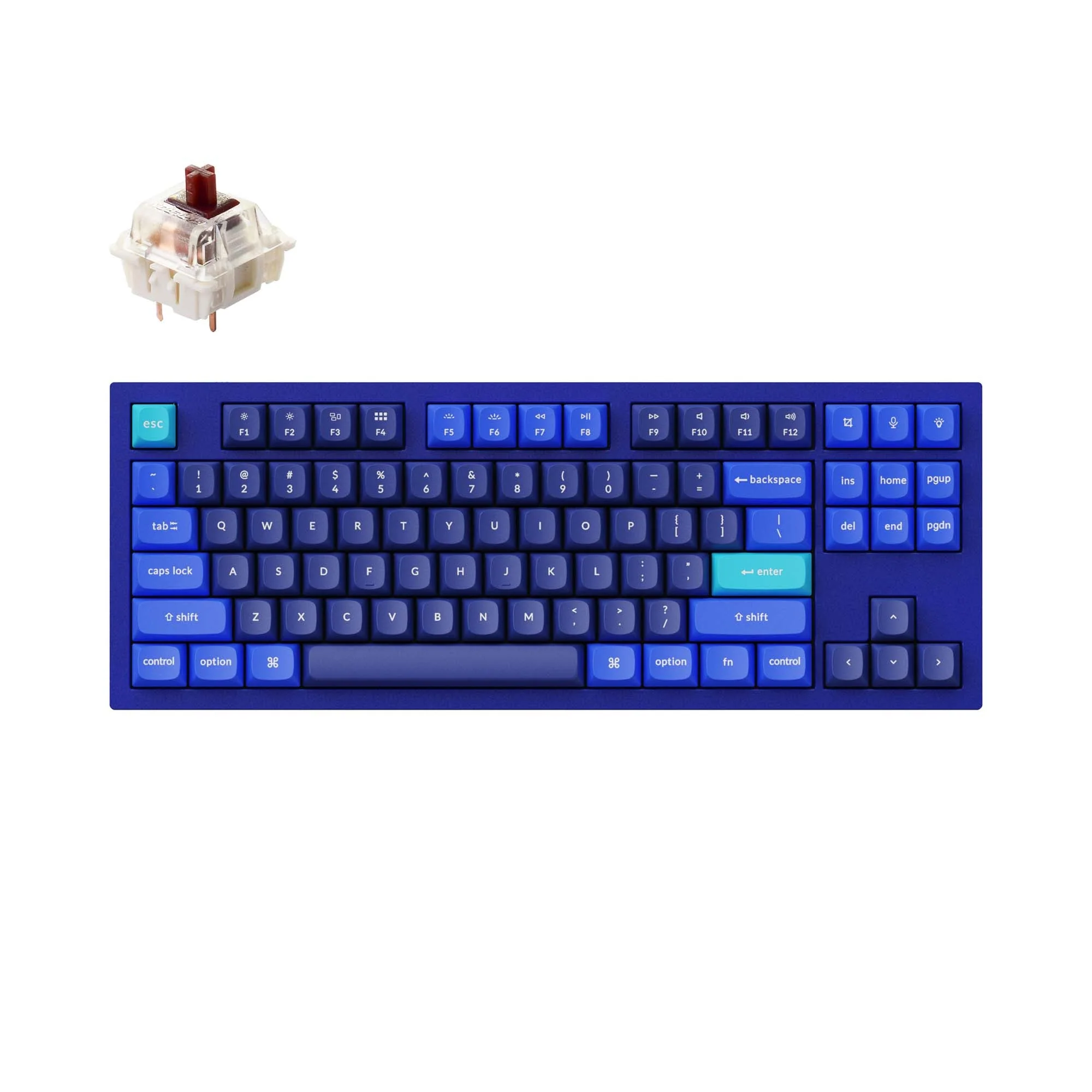 Keychron Q3 QMK Custom Mechanical Keyboard (US ANSI Layout) - Image 6