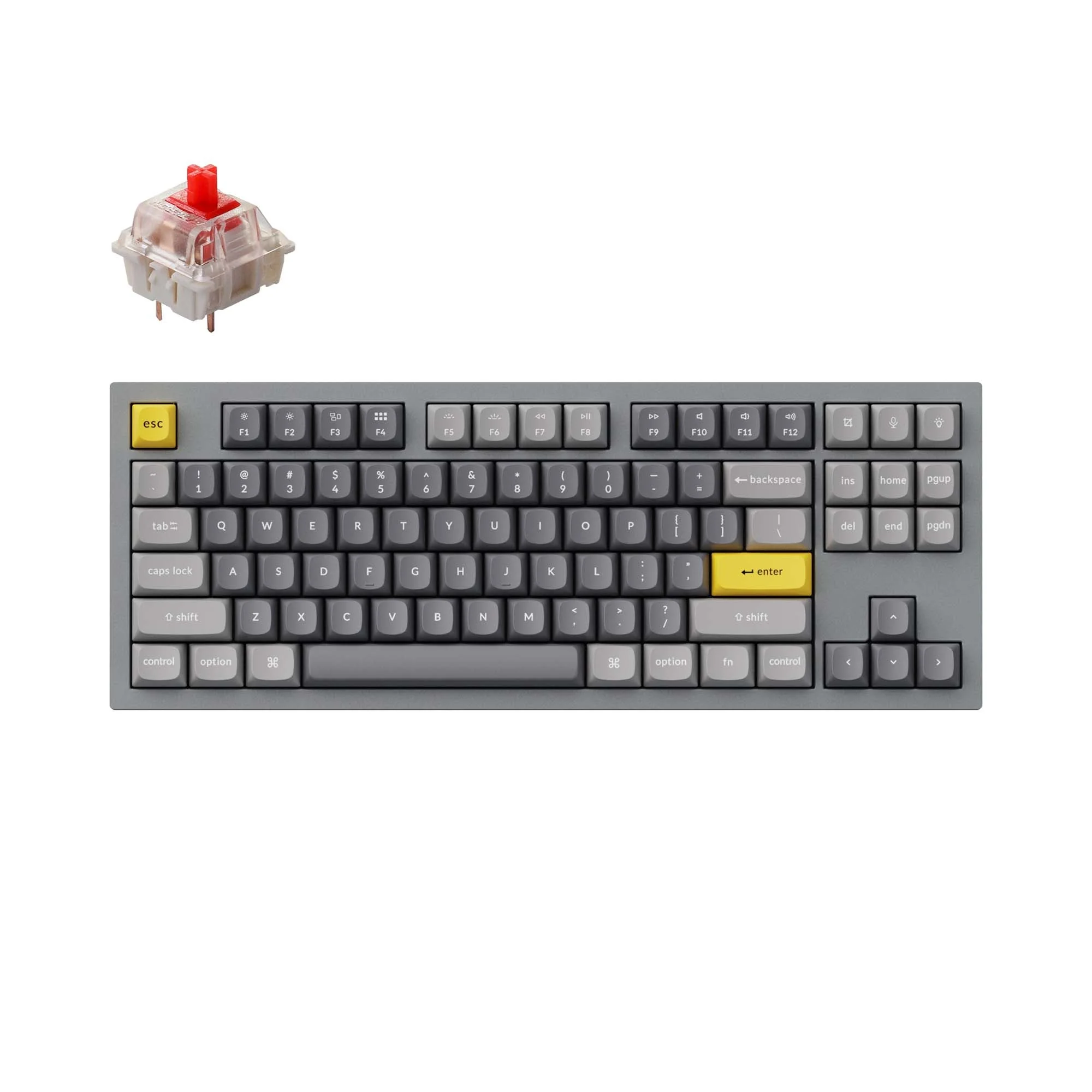 Keychron Q3 QMK Custom Mechanical Keyboard (US ANSI Layout) - Image 7