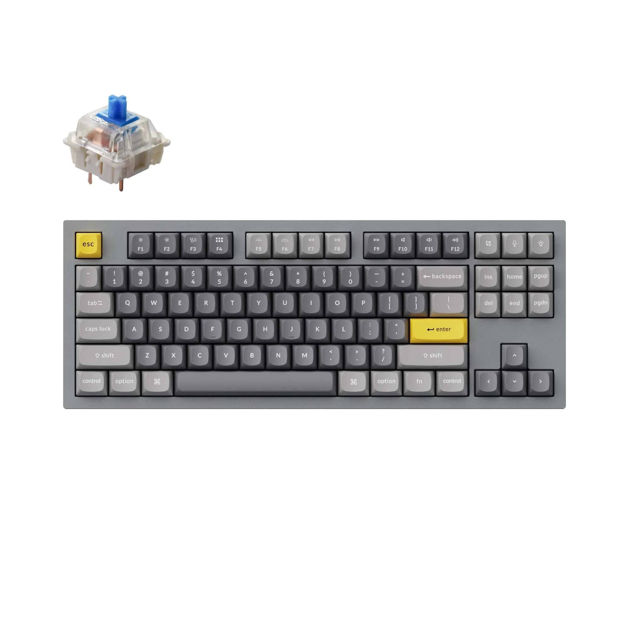 Keychron Q3 QMK Custom Mechanical Keyboard (US ANSI Layout) - Image 8
