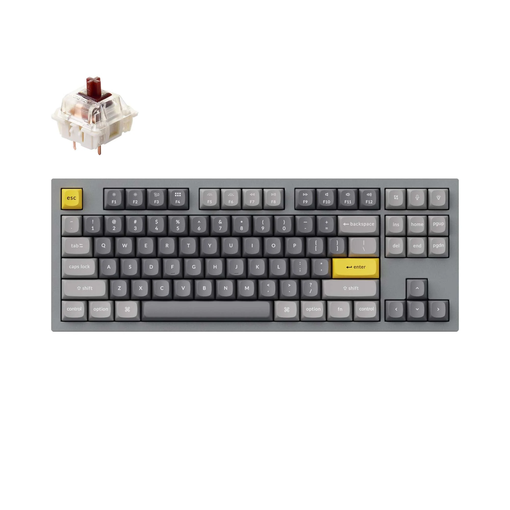 Keychron Q3 QMK Custom Mechanical Keyboard (US ANSI Layout) - Image 9