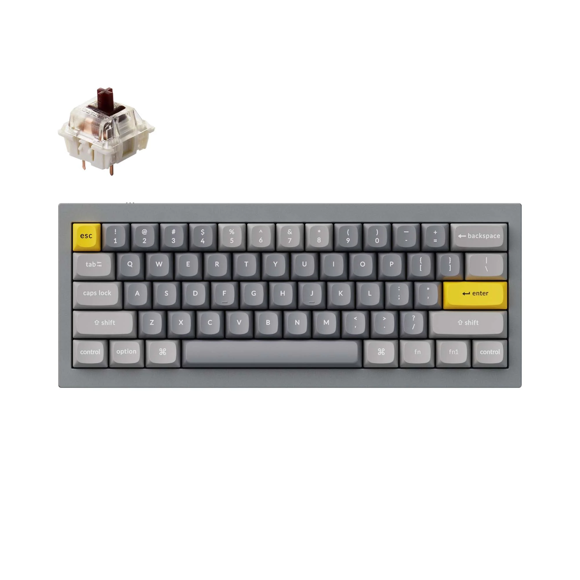 Keychron Q4 QMK Custom Mechanical Keyboard (US ANSI Layout) - Image 9