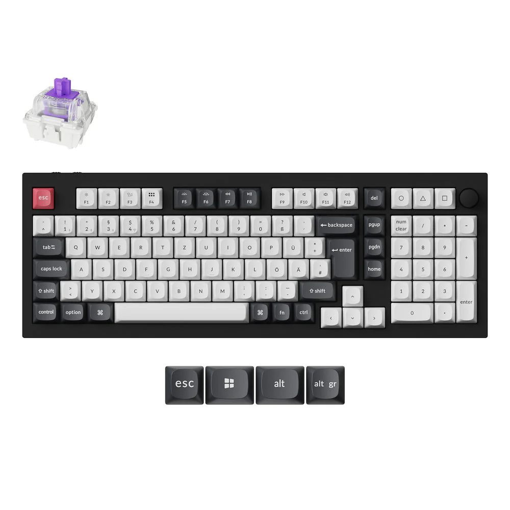 Keychron Q5 HE QMK Wireless Custom Keyboard ISO Layout Collection - Image 2