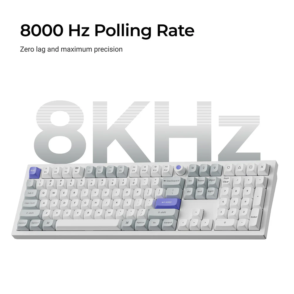 Keychron Q6 HE 8K Wired Magnetic Switch Keyboard (US ANSI Layout) - Image 4