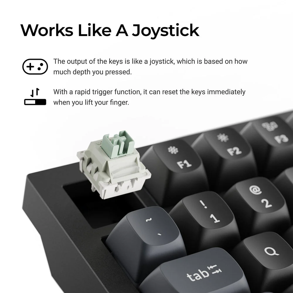 Keychron Q6 HE 8K Wired Magnetic Switch Keyboard (US ANSI Layout) - Image 3