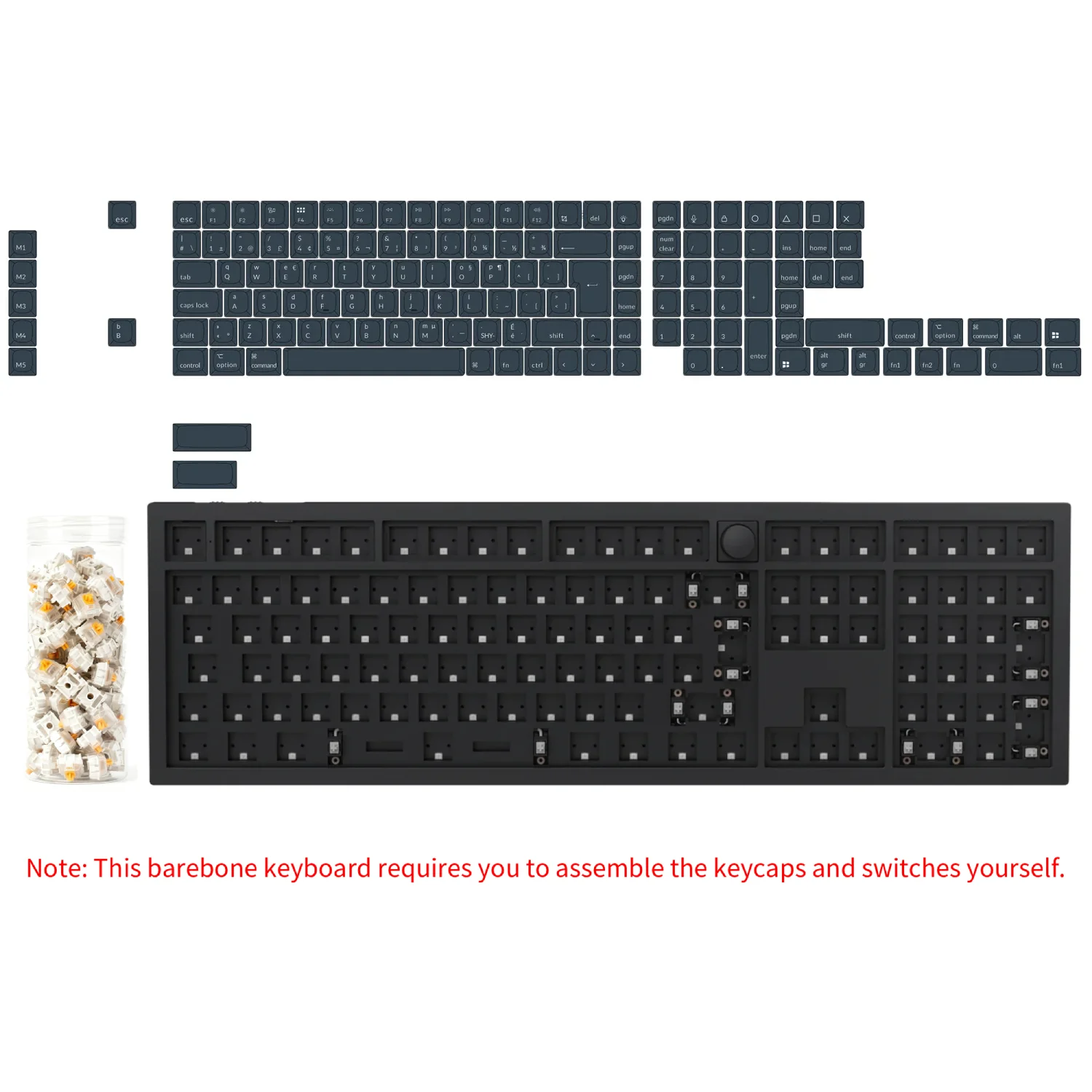 Keychron Q6 HE QMK Wireless Custom Keyboard ISO Layout Collection - Image 12