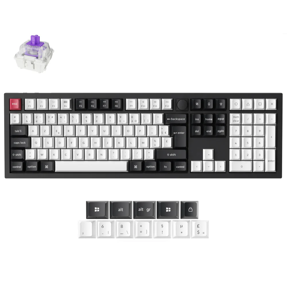 Keychron Q6 HE QMK Wireless Custom Keyboard ISO Layout Collection - Image 7
