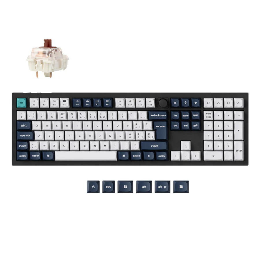 Keychron Q6 Max QMK/VIA Wireless Custom Mechanical Keyboard ISO Layout Collection - Image 11