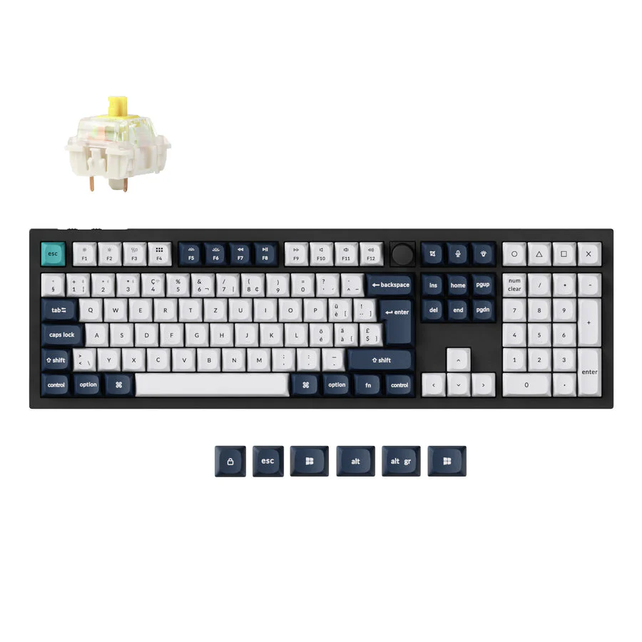 Keychron Q6 Max QMK/VIA Wireless Custom Mechanical Keyboard ISO Layout Collection - Image 12