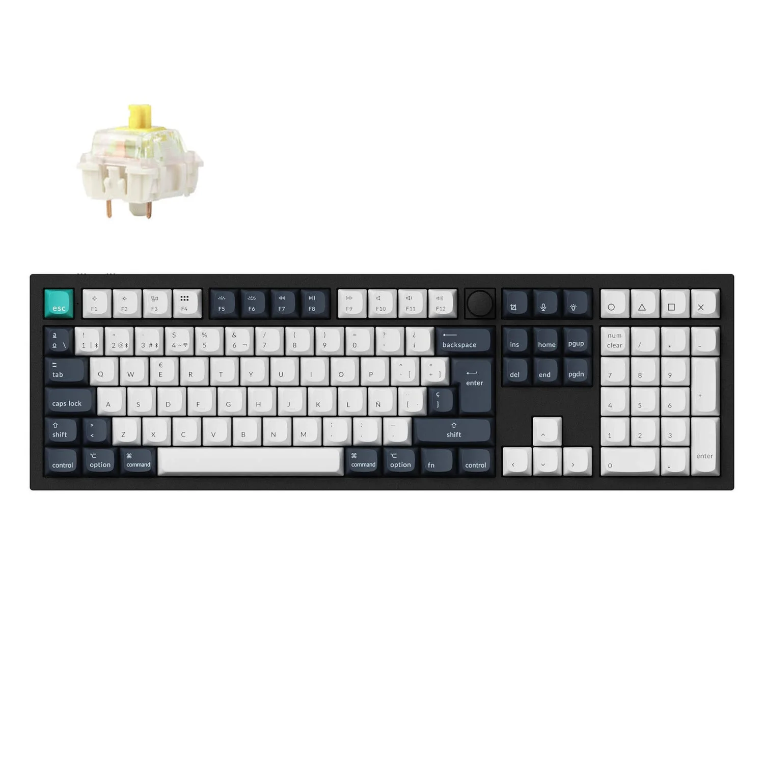 Keychron Q6 Max QMK/VIA Wireless Custom Mechanical Keyboard ISO Layout Collection - Image 15