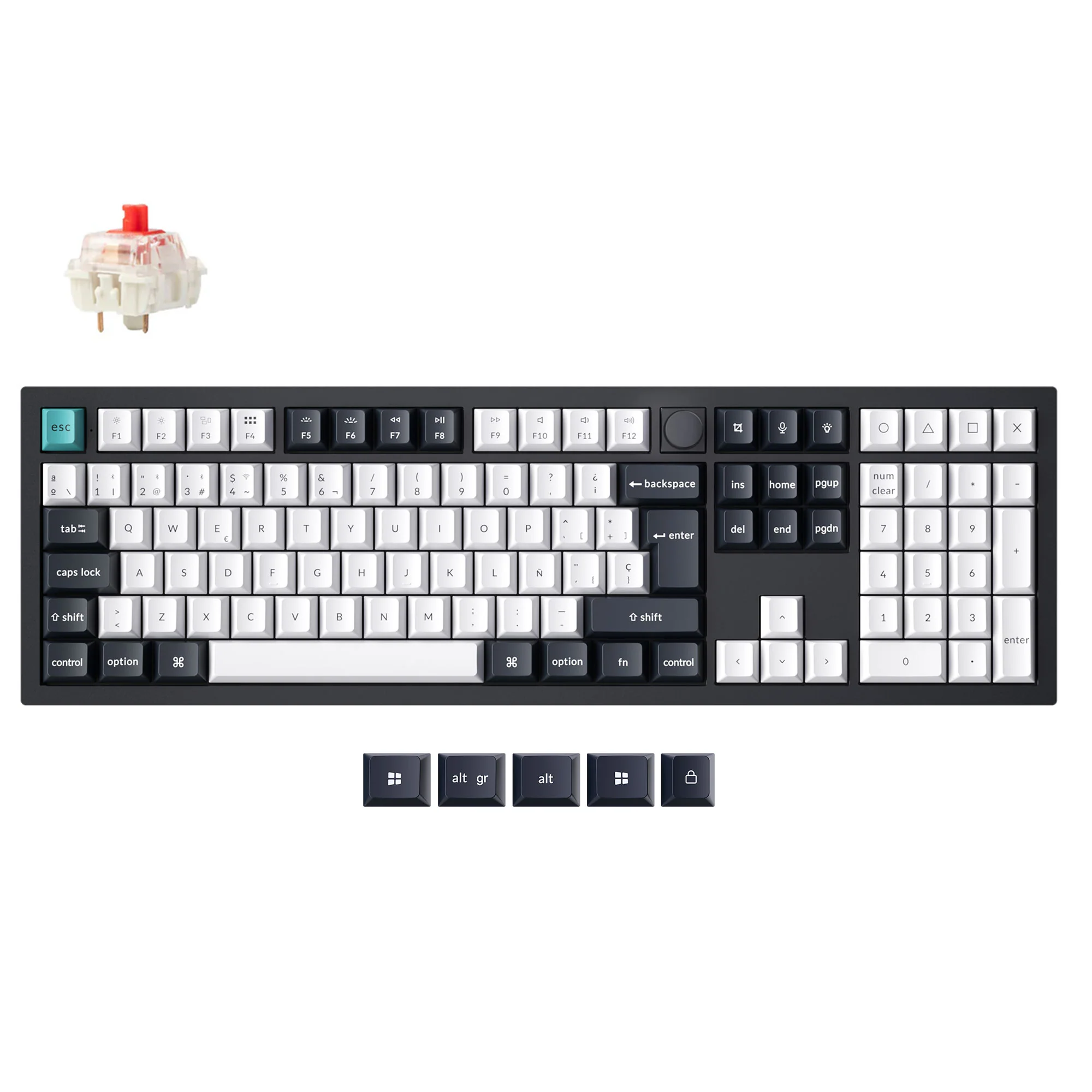 Keychron Q6 Max QMK/VIA Wireless Custom Mechanical Keyboard ISO Layout Collection - Image 20