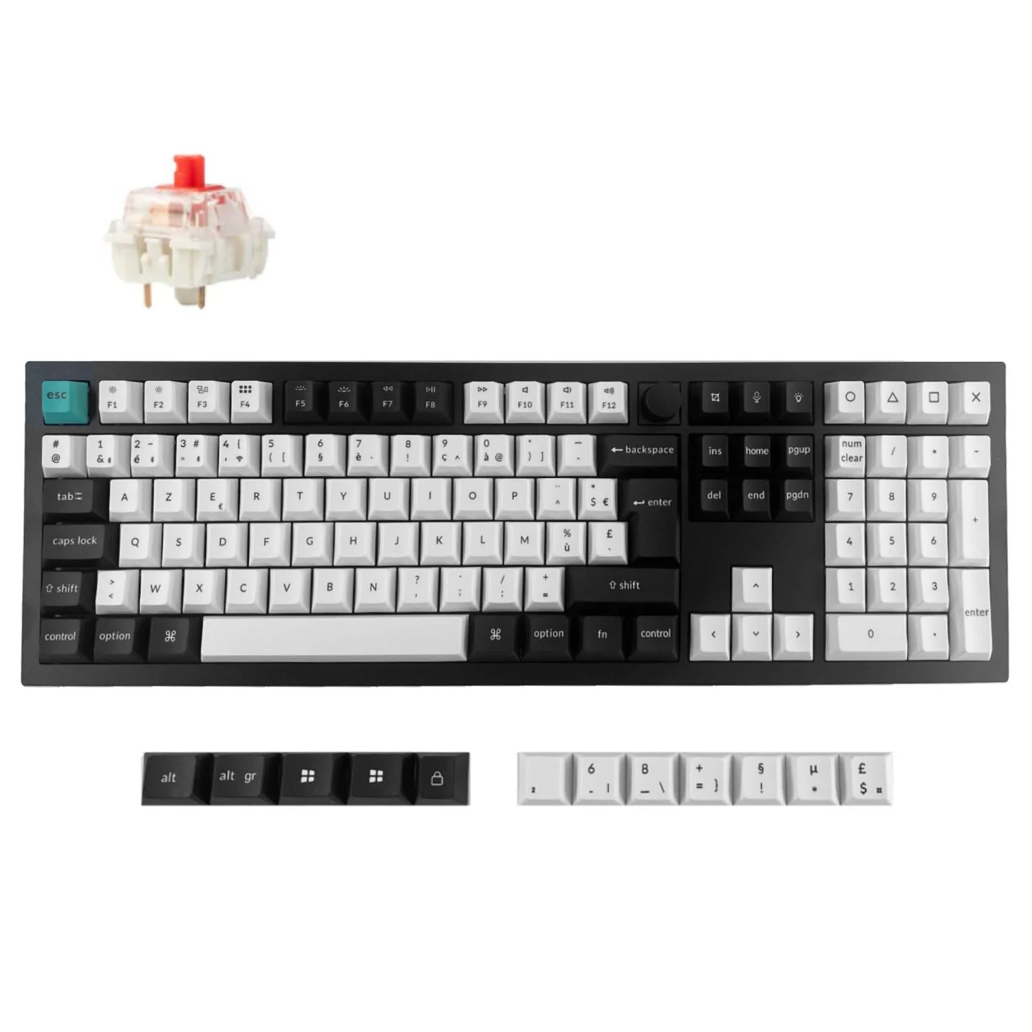 Keychron Q6 Max QMK/VIA Wireless Custom Mechanical Keyboard ISO Layout Collection - Image 23