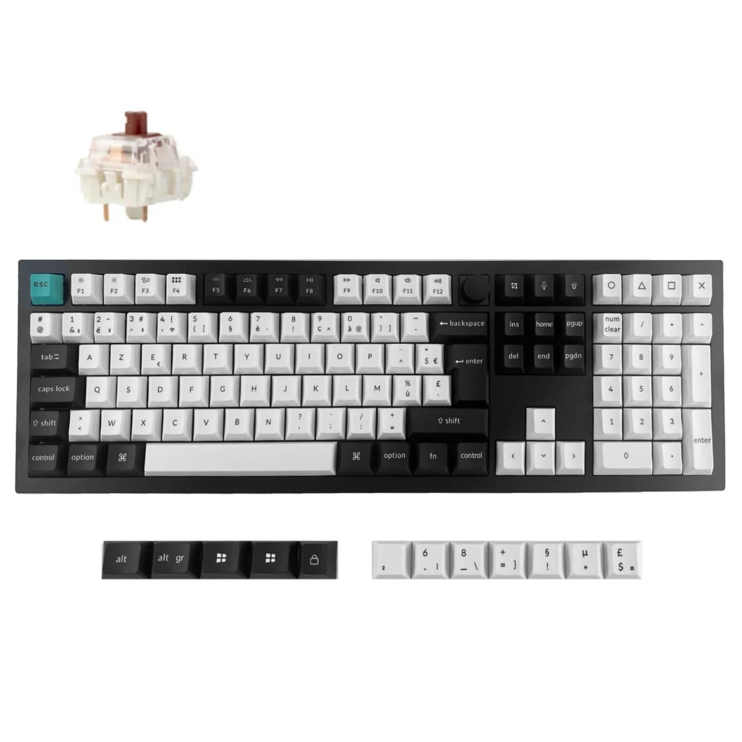 Keychron Q6 Max QMK/VIA Wireless Custom Mechanical Keyboard ISO Layout Collection - Image 24