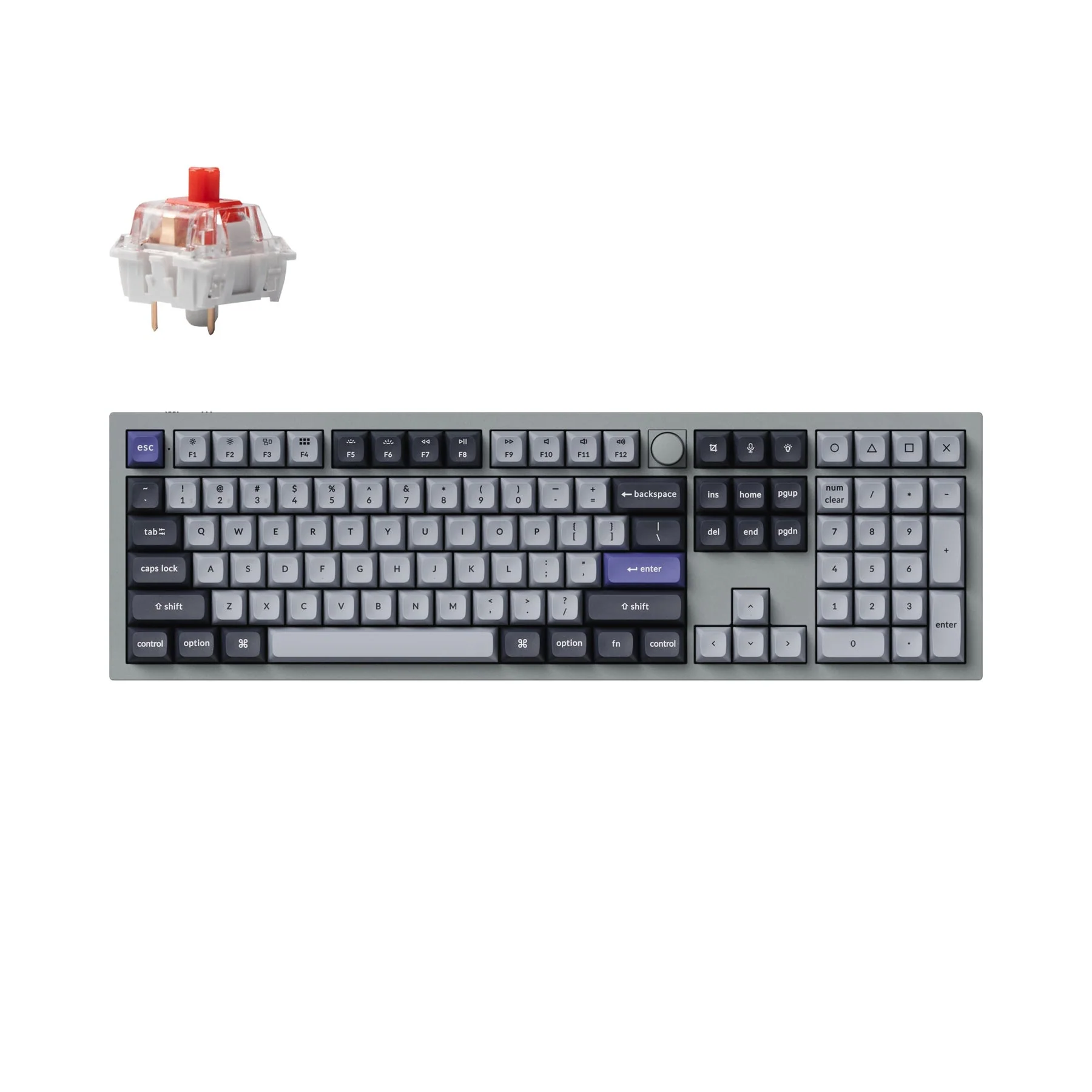 Keychron Q6 Pro QMK/VIA Wireless Custom Mechanical Keyboard (US ANSI Layout) - Image 4