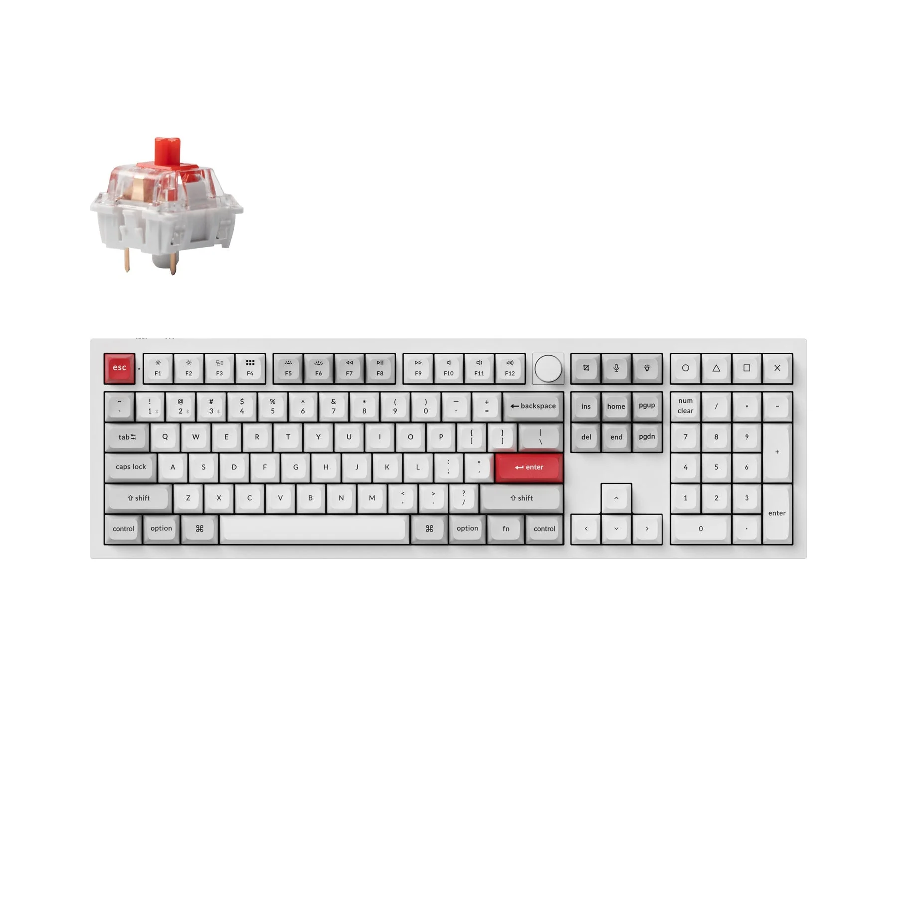 Keychron Q6 Pro QMK/VIA Wireless Custom Mechanical Keyboard (US ANSI Layout) - Image 7