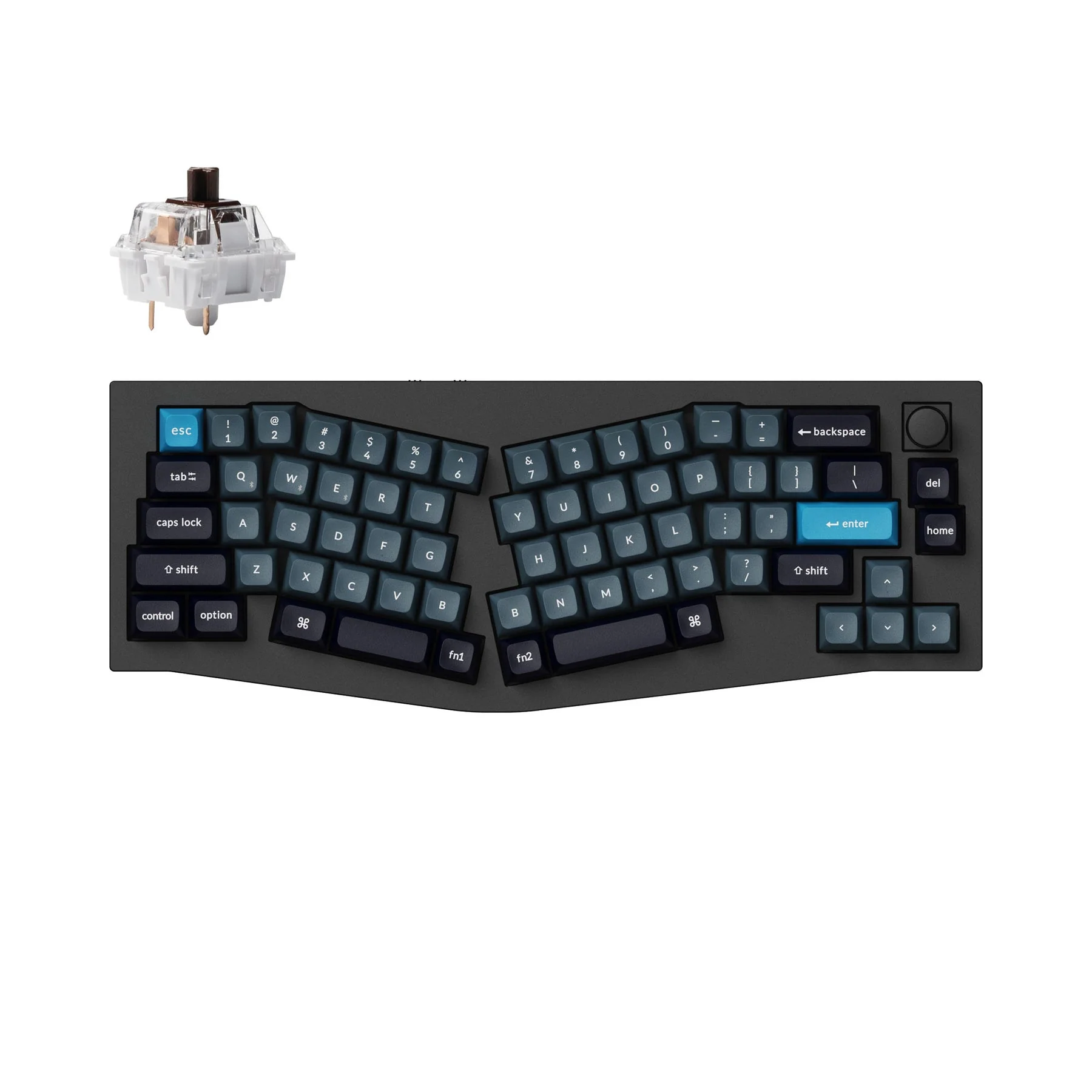 Keychron Q8 Pro (Alice Layout) QMK/VIA Wireless Custom Mechanical Keyboard - Image 2