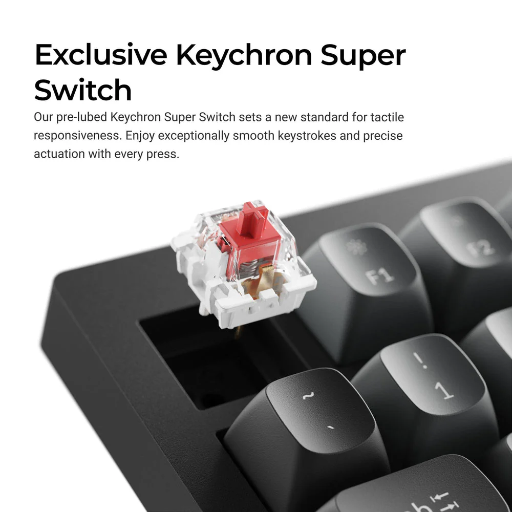 Keychron V1 8K QMK Wired Custom Mechanical Keyboard (US ANSI Layout) - Image 2