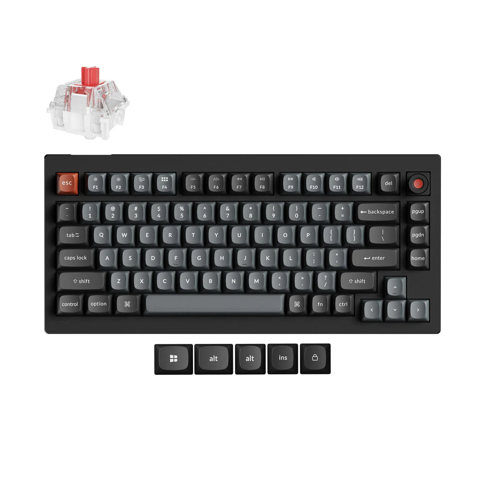 Keychron V1 8K QMK Wired Custom Mechanical Keyboard (US ANSI Layout) - Image 7