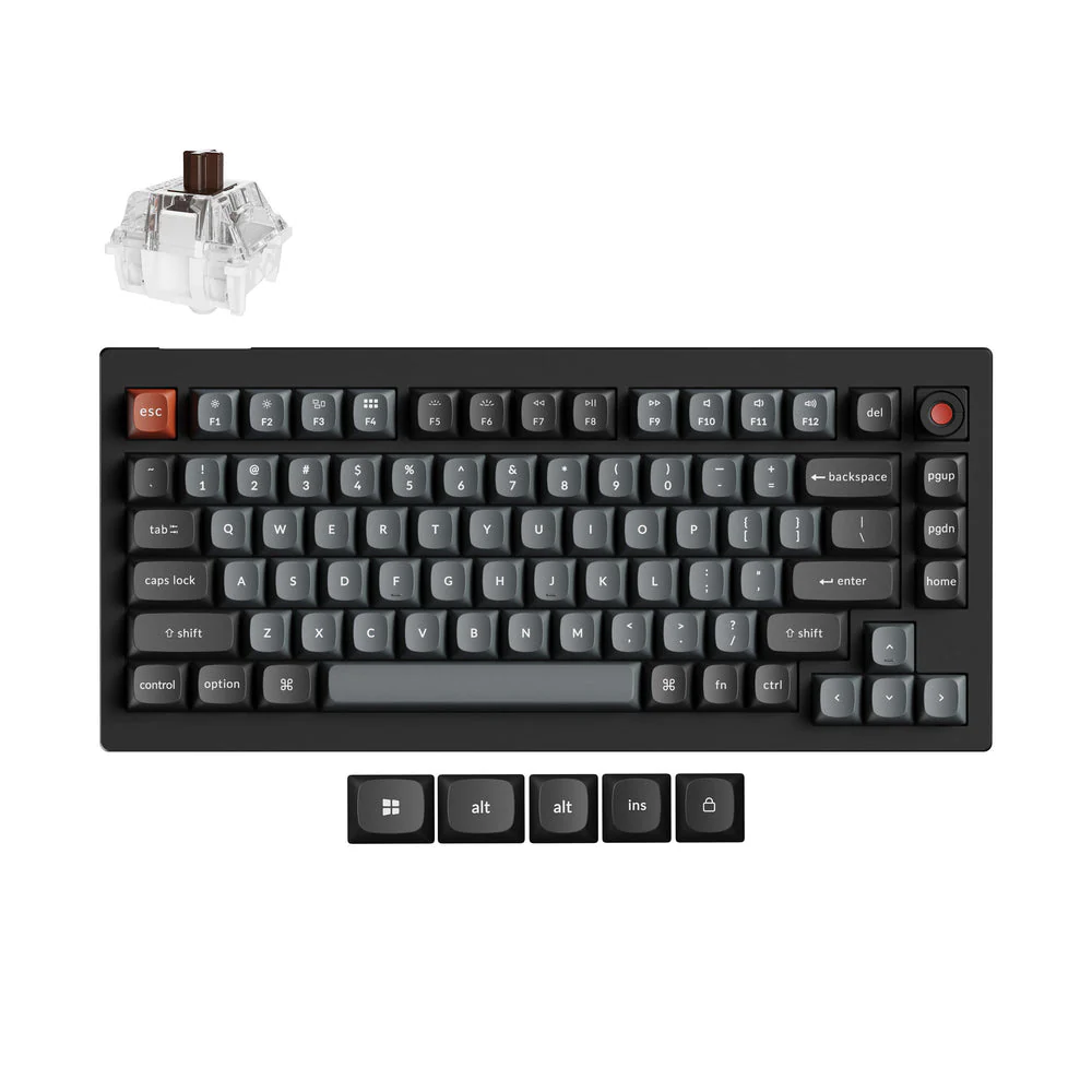 Keychron V1 8K QMK Wired Custom Mechanical Keyboard (US ANSI Layout) - Image 8