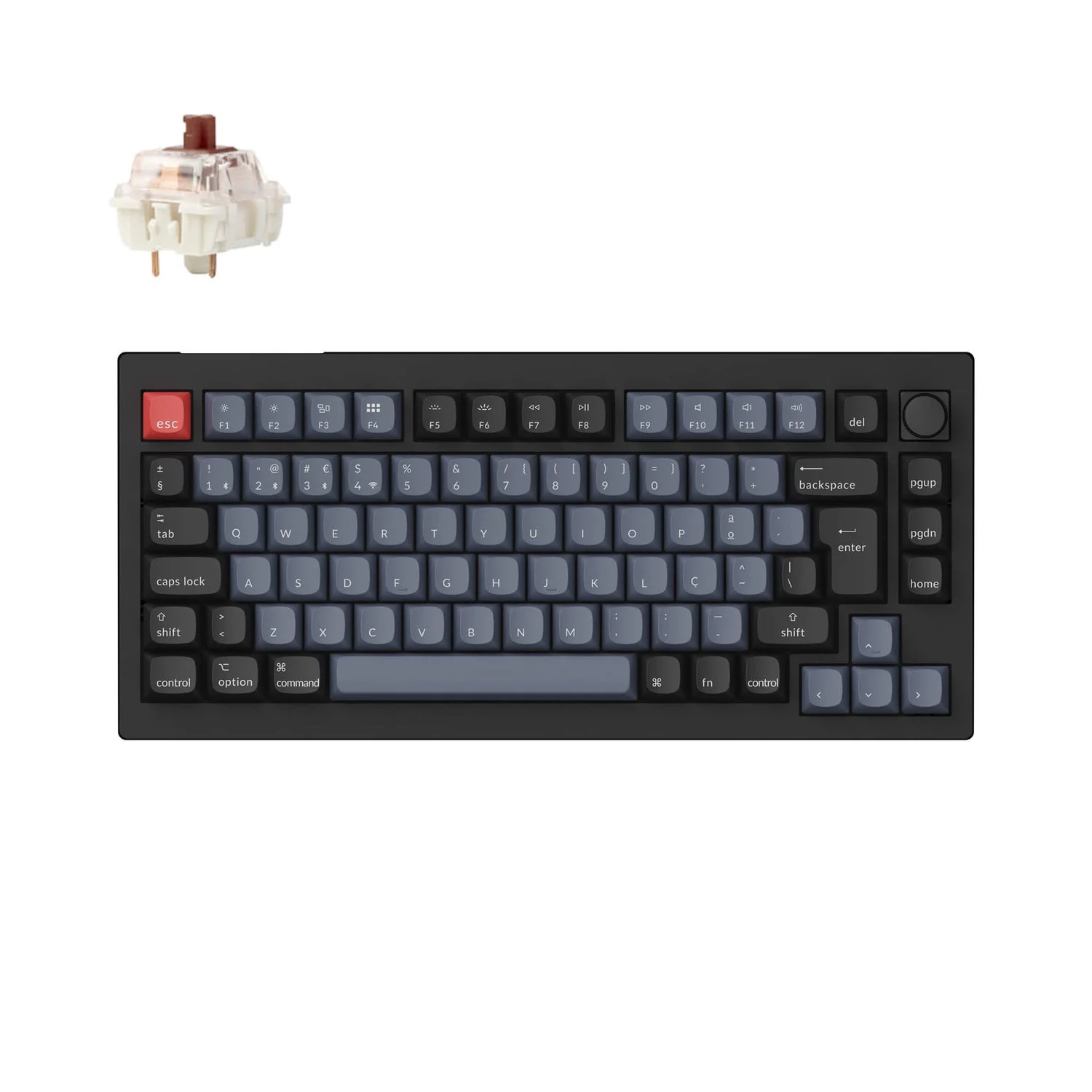 Keychron V1 Max QMK Wireless Custom Mechanical Keyboard ISO Layout Collection - Image 23