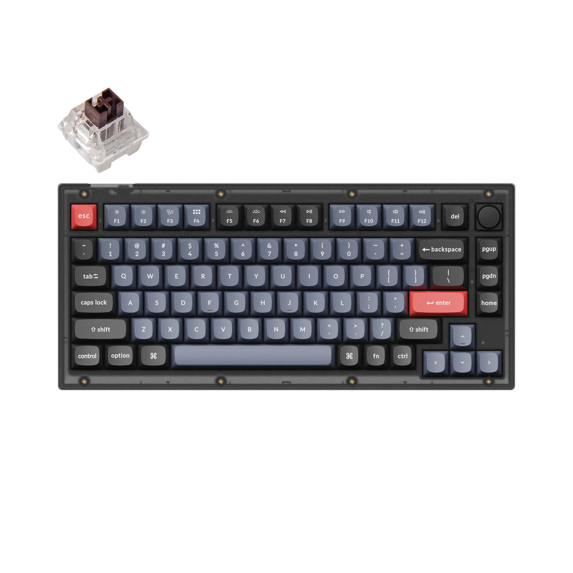 Keychron V1 QMK Custom Mechanical Keyboard (US ANSI Layout) - Image 6