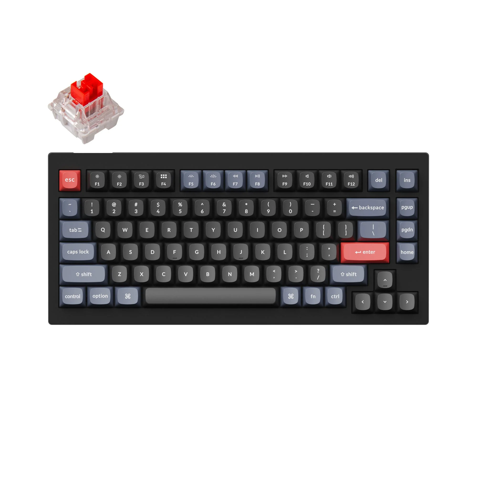 Keychron V1 QMK Custom Mechanical Keyboard (US ANSI Layout) - Image 7