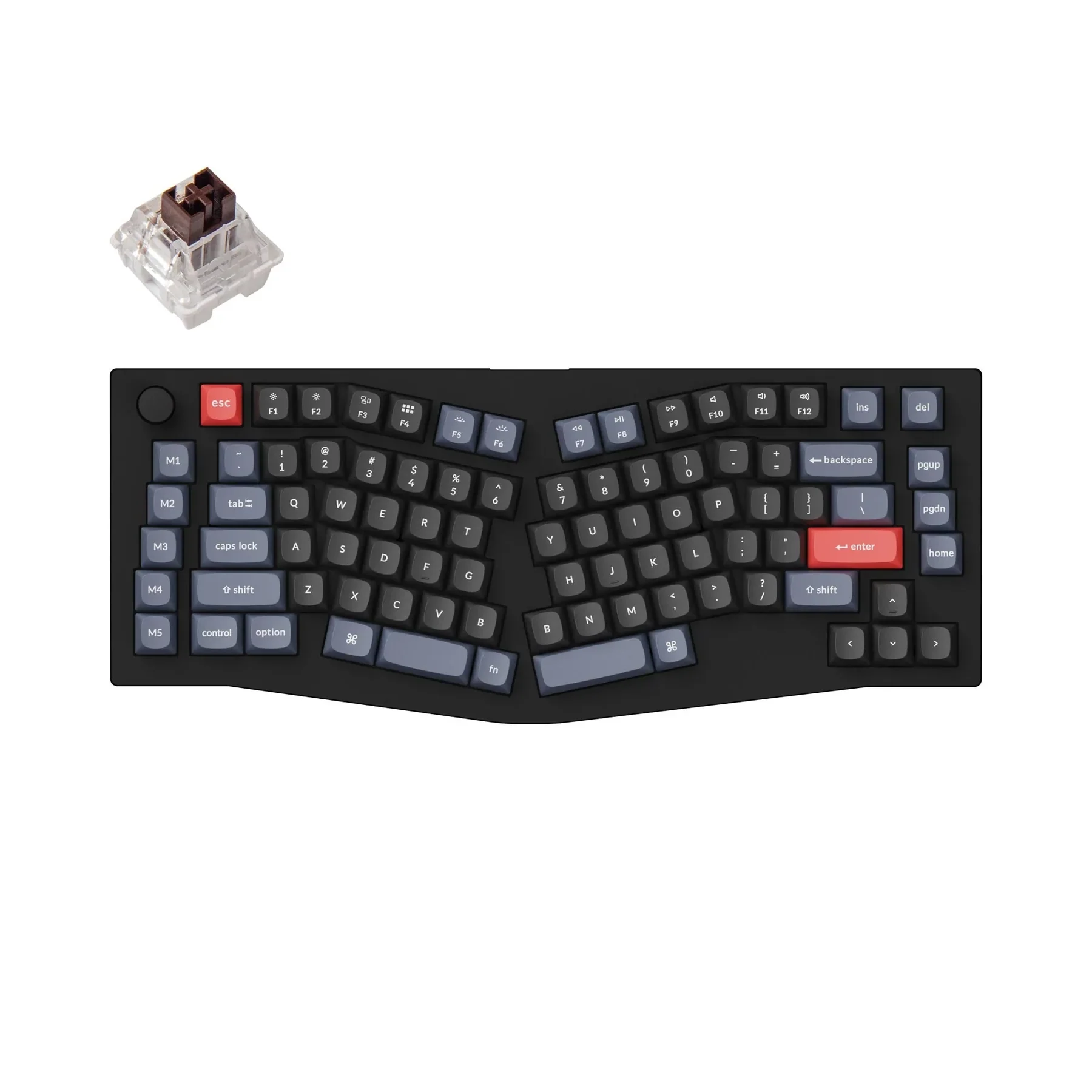 Keychron V10 (Alice Layout) QMK Custom Mechanical Keyboard (US ANSI Layout) - Image 6